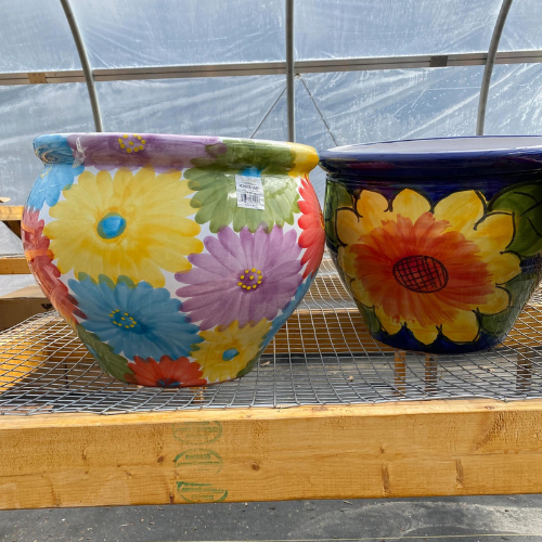 Pottery and decorations