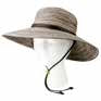 Sloggers® Womens Braided Sun Hat UPF 50+ (Dark Brown)