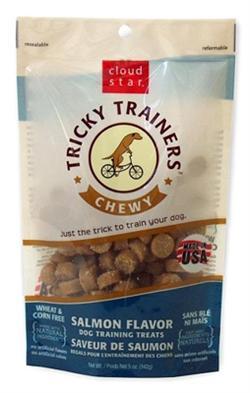 Cloud Star Chewy Tricky Trainers Salmon Dog Treats