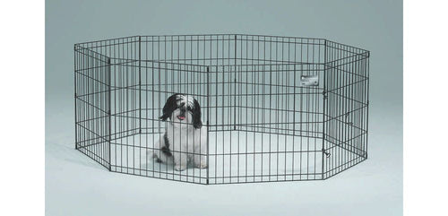 8 Panel Exercise Pen For Dogs/Small Animals (24x48)