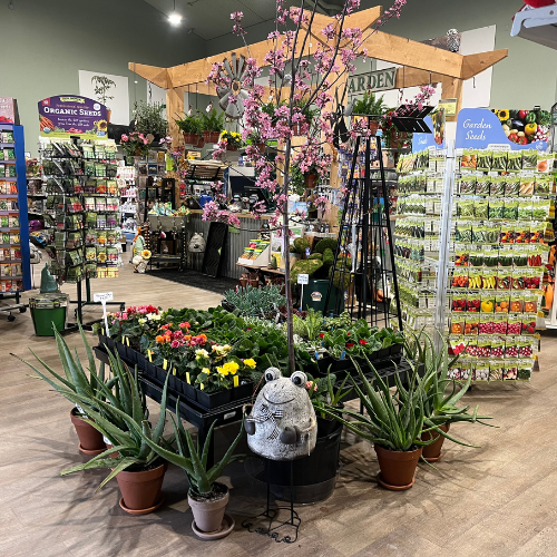 Inside of 5 Acres Garden Center & Pet Supply