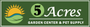 5 Acres Garden Center & Pet Supply logo