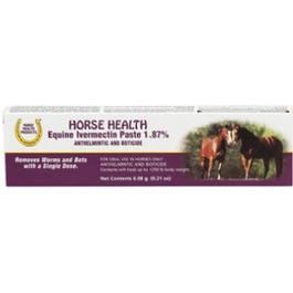 Horse Ivermectin Dewormer, 6.08-gm.