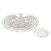 BOND HEAVY DUTY CLEAR PLASTIC SAUCERS (12 inch)