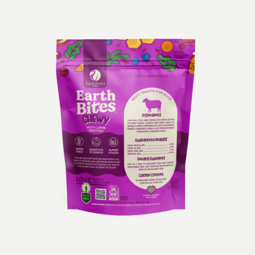 Earthborn Holistic EarthBites Chewy with Lamb Protein Dog Treats Bradford NH 5 Acres Garden Center Pet Supply