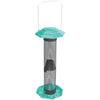 Nature's Way Funnel Flip Top Green Mesh Tube Sunflower Bird Feeder