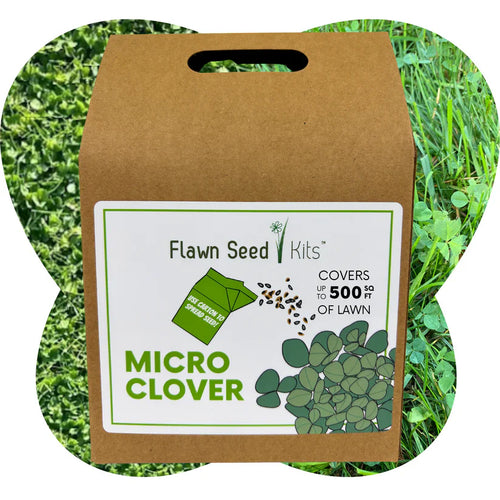 Flawn Seed Kits Micro Clover Eco-Friendly Seeding Kit (Up to 500 Sq. ft.)