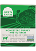 Open Farm Homestead Turkey Rustic Stew (12.5-oz, case of 12)