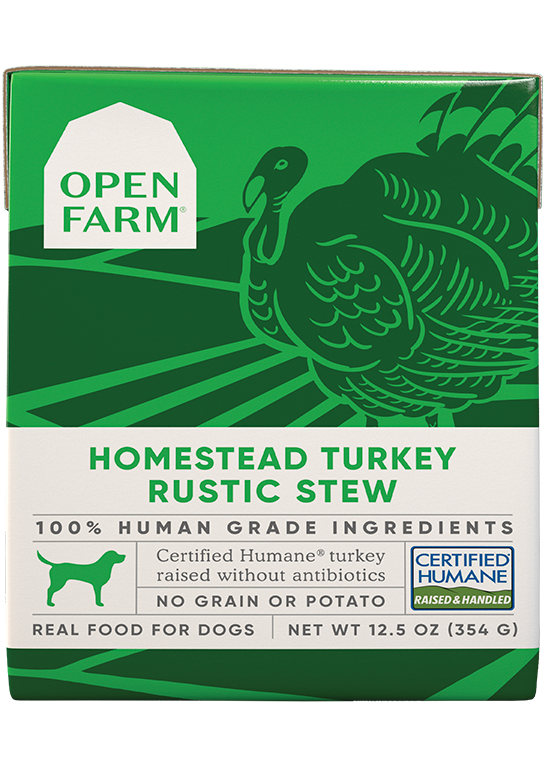 Open Farm Homestead Turkey Rustic Stew (12.5-oz, case of 12)