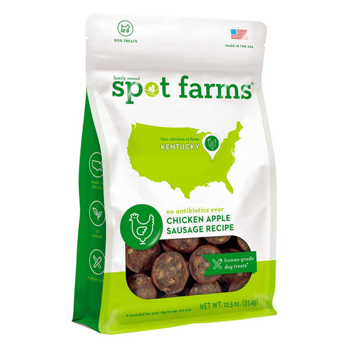 Spot Farms Chicken Apple Sausage Dog Treats (12.5-oz)