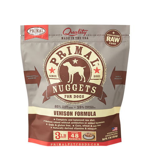 Primal Pet Foods Canine Raw Frozen Nuggets