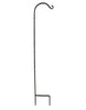 Panacea Hookery Wrought Iron Single Square Shepherd Hook (70)