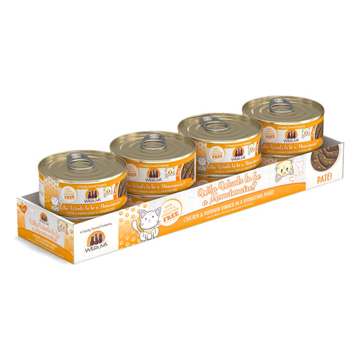 Weruva Classic Cat Paté, Who wants to be a Meowionaire? with Chicken & Pumpkin (5.5-oz, Single)