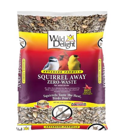 Wild Delight Squirrel Away Zero Waste Seed Blend Wild Bird Food (5 lb)