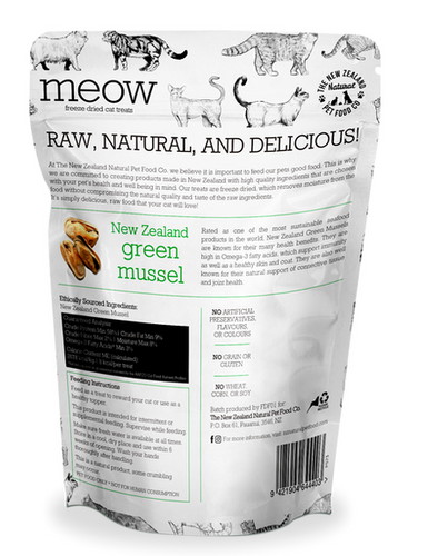 The New Zealand Natural Pet Food Woof Green Mussel Dog Treats (1.76 oz)