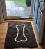 Large Chocolate Brown Absorbent Dog Mat (1-Count)