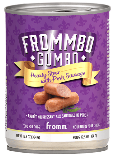 Fromm Frommbo™ Gumbo Hearty Stew with Pork Sausage Dog Food (12.5 oz Single Can)