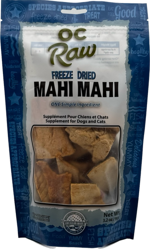 OC Raw Freeze Dried Mahi Mahi (3.2 oz)