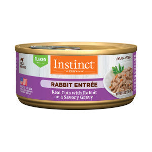 Instinct Flaked Rabbit Entrée Cat Food (5.5 oz)