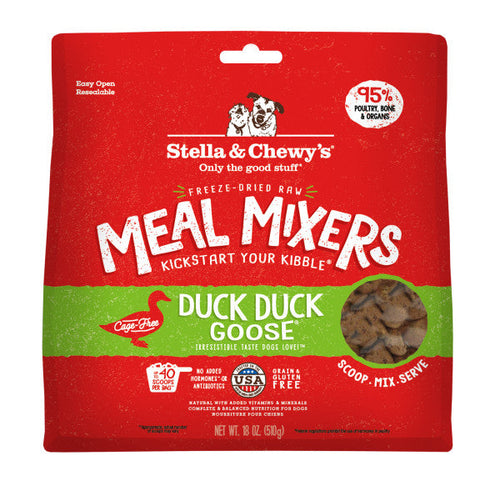 Stella & Chewy's Freeze Dried Duck Duck Goose Meal Mixers