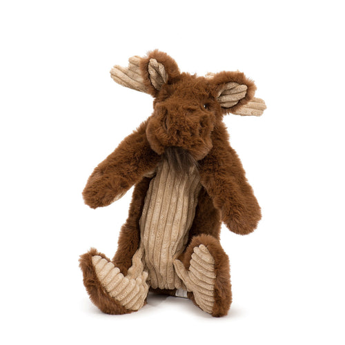 HuggleHounds Maple Moose X-Brace™ Durable Plush Dog Toy