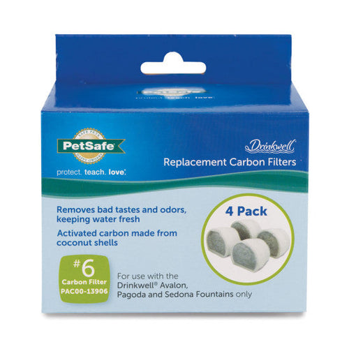 Drinkwell® Carbon Replacement Filters, 4-Pack (4-Pack)