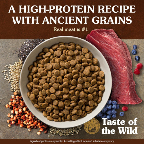 Taste of the Wild Ancient Prairie Canine Recipe with Roasted Bison & Roasted Venison