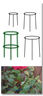 Luster Leaf Double 18 x 36 Flower Supports