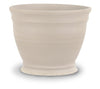 Ceramo Company Inc 8 White Granite Clay Pot