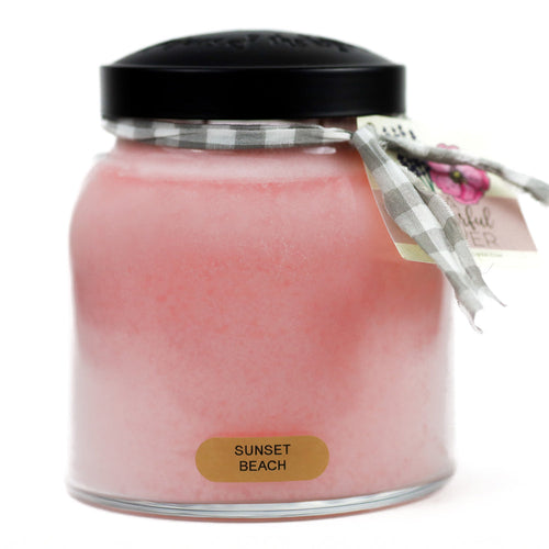 A Cheerful Giver Sunset Beach Papa Candle 34 oz