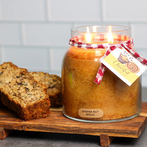 A Cheerful Giver Banana Nut Bread Papa Candle 34 oz