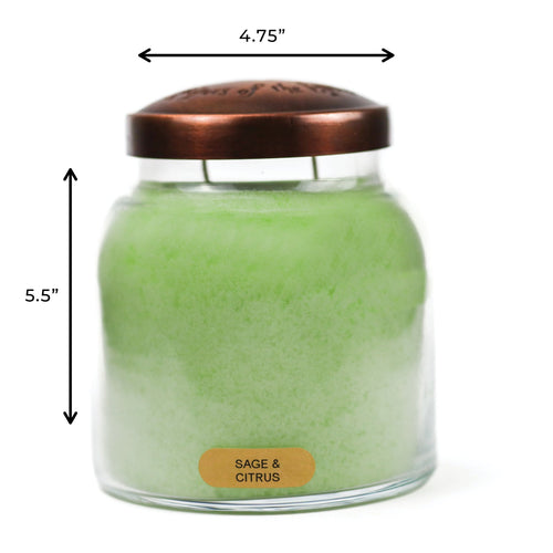 A Cheerful Giver Sage & Citrus - 34 oz Papa Candle