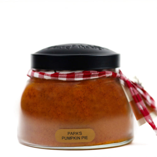 A Cheerful Giver Papa's Pumpkin Pie - 22 oz Mama Candle