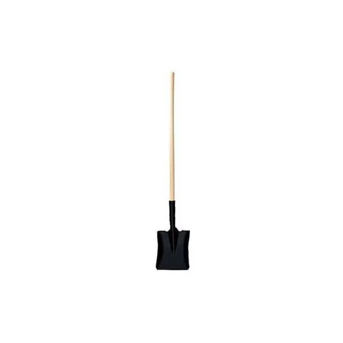 Great States Long-Handle Square Point Shovel With Lacquered Handle