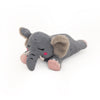 ZippyPaws Snooziez with Shhhqueaker – Elephant Dog Toy