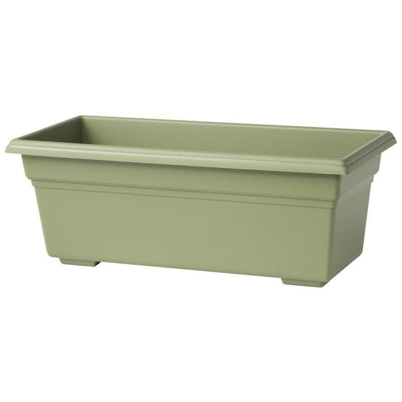 COUNTRYSIDE FLOWERBOX (30 INCH, SAGE)