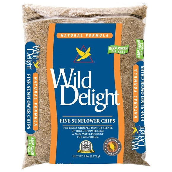 WILD DELIGHT FINE SUNFLOWER CHIPS (5 lb)