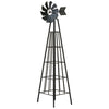 WINDMILL OBELISK (72 INCH, BLACK)