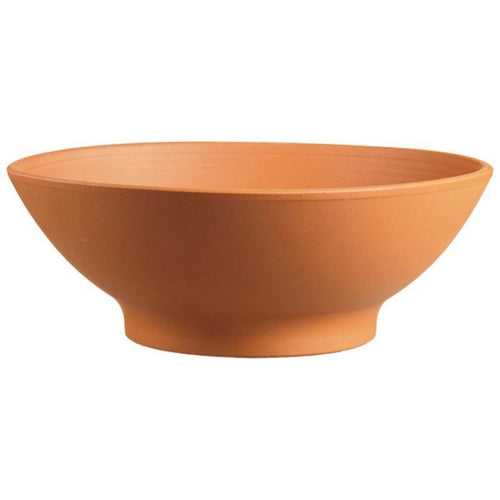 CLAY LOW BOWL (12 INCH, TERRACOTTA)