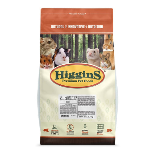 HIGGINS SUNBURST GOURMET BLEND RABBIT (25 LB)