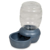 Petmate Replendish Waterer With Microban (Medium- Gray)