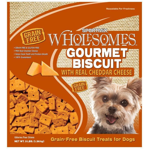 Wholesomes Grain Free Gourmet Biscuits (Cheddar Cheese 20 LB)