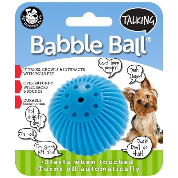 Pet Qwerks Talking Babble Ball