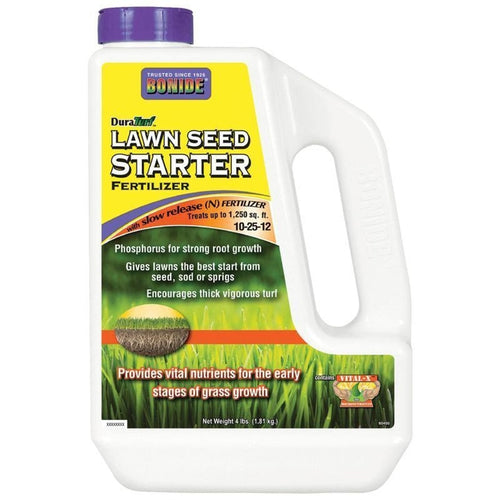 best fertilizer for planting grass seed BONIDE LAWN SEED STARTER FERTILIZER 10-25-12 - Bradford, NH