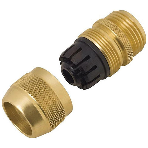 METAL MALE HOSE REPAIR (5/8 INCH, BRASS)