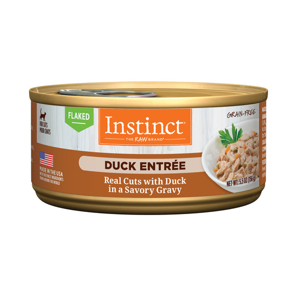 Instinct Flaked Duck Entrée Cat Food (5.5 oz)